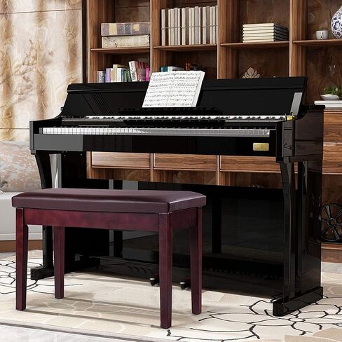 Piano Bench, Default, Black in Saudi Arabia