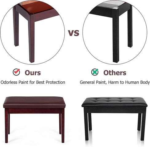 Piano Bench, Default, Black in Saudi Arabia
