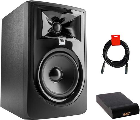 JBL 305P MkII Powered 5" Two-Way Studio Monitor Bundle with Small Isolation Pad & XLR Cable in Saudi Arabia