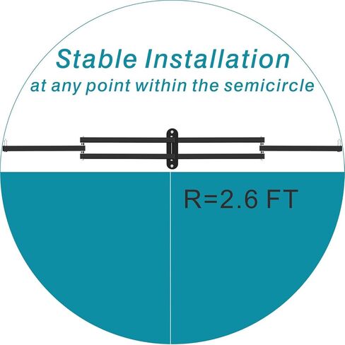 ذراع ذراع التثبيت على الحائط، ممتد بطول 2.6 قدم و31 بوصة أفقيًا بزاوية 180 درجة قابلة للطي لتوفير مساحة طويلة، لحامل الميكروفون للبث المباشر في المنزل أو المكتب (1/4 براغي) in Kuwait