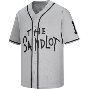 The Sandlot Benny Jersey Men's #30 Benny The Jet Rodriguez Movie Baseball Jersey Stitched S-3XL