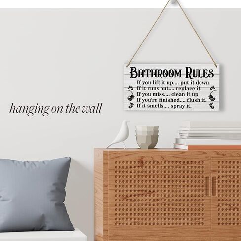 Retro Library Sign Wood Wall Art Home Farmhouse Wall Hanging Decor Rustic Library Book Lover Wooden Wall Art Decor Decorative Plaque Sign for Office House Cafe Outdoor Indoor, 10x5 Inches in Saudi Arabia