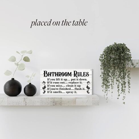 Retro Library Sign Wood Wall Art Home Farmhouse Wall Hanging Decor Rustic Library Book Lover Wooden Wall Art Decor Decorative Plaque Sign for Office House Cafe Outdoor Indoor, 10x5 Inches in Saudi Arabia