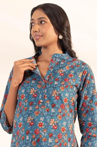 Janasya Maternity Nursing Kurta Set With Breastfeeding Feature for Pre and Post Pregant Women in Saudi Arabia