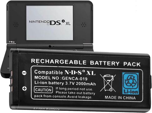 Battery for Nintendo NDS, 850mAh Rechargeable Lithium-ion Battery Pack Tool Kit for Nintendo DS NDS NTR-001 NTR-003 in Saudi Arabia