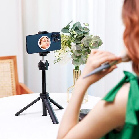 2.2" Magnetic Selfie Mirror for Back Camera，Slim Cell Phone Convex Mirror for Magsafe Compatible with iPhone 15 14 13 12 Pro Max Plus,Mag-Safe Case & All Phones for Selfies & Vlogging & Streaming in Saudi Arabia