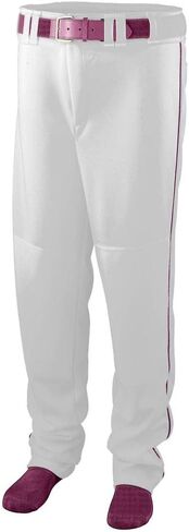 بنطال البيسبول/الكرة اللينة للرجال من سلسلة Augusta Sportswear مع أشرطة in Saudi Arabia