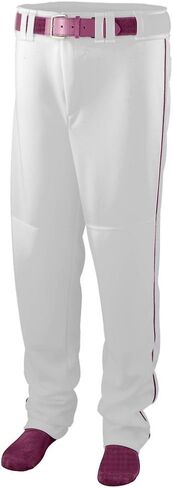 بنطال البيسبول/الكرة اللينة للرجال من سلسلة Augusta Sportswear مع أشرطة in Saudi Arabia