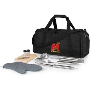 PICNIC TIME NCAA BBQ Kit Cooler Tote with Barbecue & Accessories