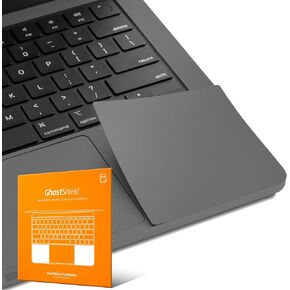 UPPERCASE Premium Palm Rest Protector Skin Cover Set Compatible with 2021+ MacBook Pro 14", Space Black