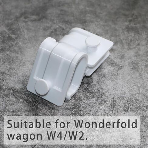 خطافين من PIAOLGYI لحقيبة Bogg، حامل مناسب لعربة Wonderfold، ومشابك عربة لحقيبة Bogg، وإكسسوارات متوافقة مع Wonderfold Wagon W4/W2 (خطاف فقط) in Kuwait