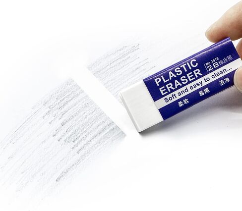 ONTYZZ 10 Pack White Erasers Soft Art Erasers Large White Erasers for Office Writing Drawing in Saudi Arabia