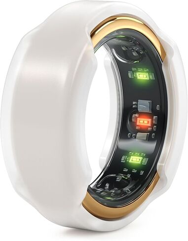 Rinfit Smart Ring Protector - SlimFit | Slim Flexible Silicone Cover, Comfortable Fit for Smart Rings, Ideal for Workouts, Gym & Active Lifestyles, Patented Design in Kuwait