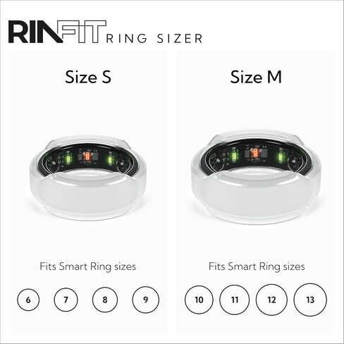 Rinfit Smart Ring Protector - SlimFit | Slim Flexible Silicone Cover, Comfortable Fit for Smart Rings, Ideal for Workouts, Gym & Active Lifestyles, Patented Design in Kuwait