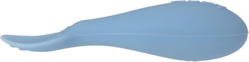 Nuby Silicone Mini Spoons - (2-Pack) Baby-Led Weaning Spoons for Babies - 4+ Months - Aqua in Saudi Arabia