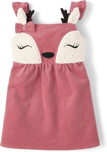 Gymboree,and Toddler Embroidered Sleeveless Skirtall Jumpers,Black Cat,12-18 Months in Saudi Arabia