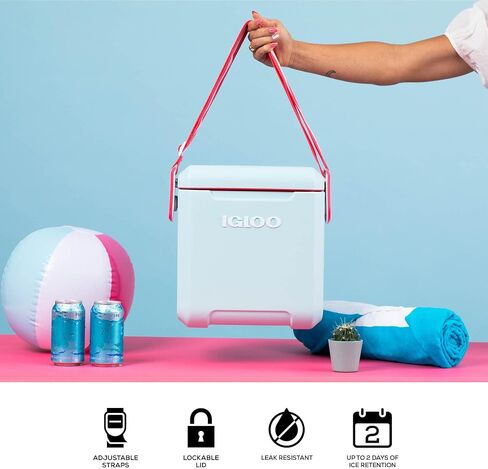 Igloo 11 Qt Tag Along Too Strapped Picnic Style Cooler in Saudi Arabia