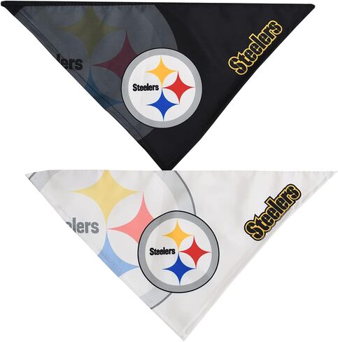 Littlearth Unisex-Adult NFL Chicago Bears Home and Away Pet Bandana Set, Team Color, Small in Saudi Arabia