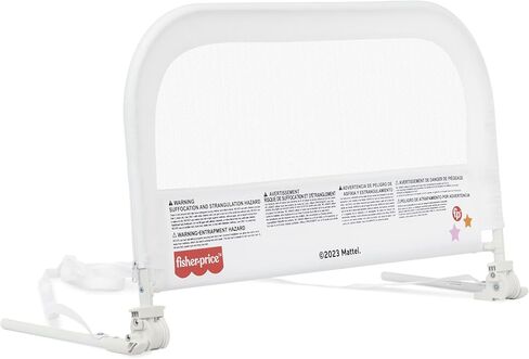 Fisher-Price Little Naps Bed Rail in White in Kuwait