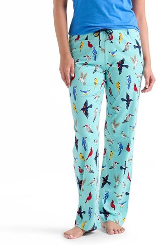 Hatley Little Blue House Women's Jersey Pajama Pants, Patterned Moose, X-Large in Saudi Arabia