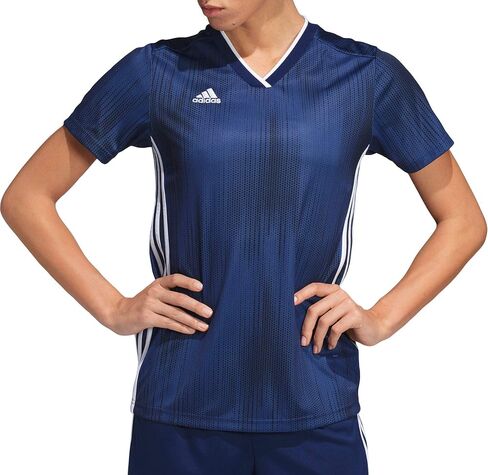 adidas Tiro 19 Jersey- Women's Soccer XL Bold Blue/White in Saudi Arabia