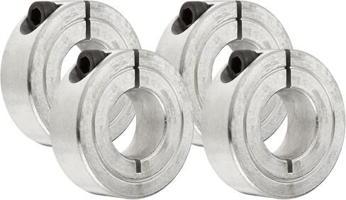 1C-025-S T303 Stainless Steel One-Piece Clamping Collar, 1/4" Bore Size, 11/16" Outside Diameter, #4-40 x 3/8" Set Screw in Saudi Arabia