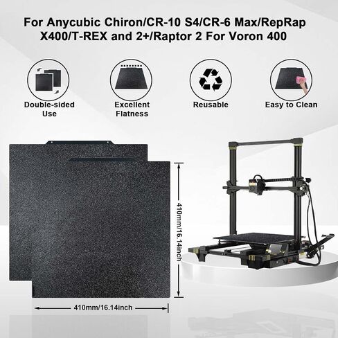 Smooth PEO PET Build Plate for Anycubic Kobra 2/Kobra 2 Pro/Kobra 2 Neo, Flexible PEO PET Spring Steel Sheet Kobra 2 Printer Plate Platform 230x230mm in Kuwait