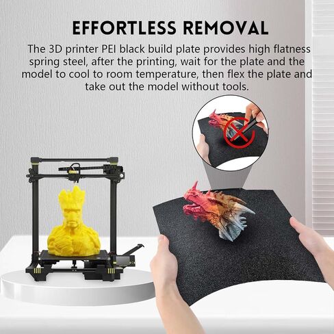 Smooth PEO PET Build Plate for Anycubic Kobra 2/Kobra 2 Pro/Kobra 2 Neo, Flexible PEO PET Spring Steel Sheet Kobra 2 Printer Plate Platform 230x230mm in Kuwait