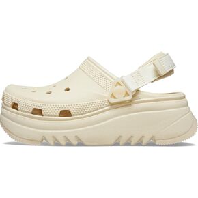 Crocs Unisex-Adult Classic Hiker Escape Clogs, Latte, 7 Women/5 Men
