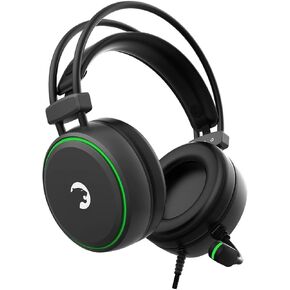 GAMEPOWER Kai X 3.5mm Jack Gaming Headset - Wired Headphones with 50MM Drivers, Comfort Design, 360 Spatial Audio, Noise Cancelling Mic, PS4, PS5, for Xbox, Black