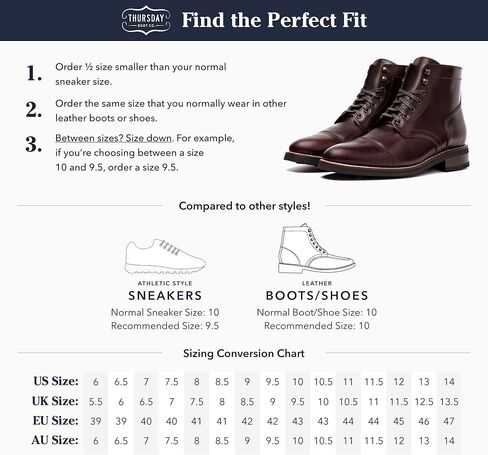 حذاء رجالي من شركة Thursday Boot Company Captain Rugged and Resilient، أسود مطفي، 13 in Saudi Arabia