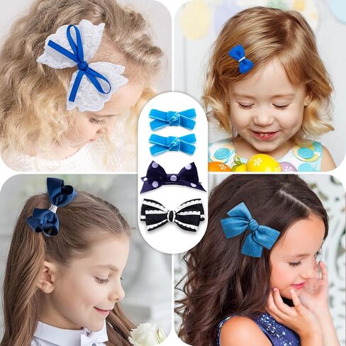 18pcs Red Hair Bows for Girls,Baby Girls,Toddler Girls and Teen Girls.Alligator Hair Clips,Hair Barrettes,Hair Ties,Snap Clip Hairpins.Handmade Hair Accessories for Girls Gift Set in Saudi Arabia