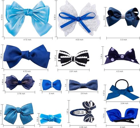 18pcs Red Hair Bows for Girls,Baby Girls,Toddler Girls and Teen Girls.Alligator Hair Clips,Hair Barrettes,Hair Ties,Snap Clip Hairpins.Handmade Hair Accessories for Girls Gift Set in Saudi Arabia