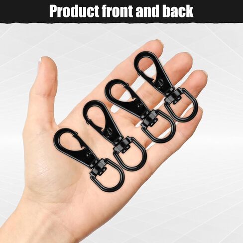 Stainless Steel Swivel Snap Hooks-2Pcs (4.7 Inch) Flag Clips for Flagpole Rope, Duty Diving Clips Spring Hooks for Bird Feeders, Pet Chains, Dog Tie-Out Cable, Keychains in Saudi Arabia