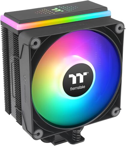 Thermaltake ASTRIA 600 ARGB CPU Cooler, Comaptible with latest Intel LGA 1700 and AMD AM5 CPU, Dual Tower, 265W TDP cooling power, CL-P121-CA12SW-A in Saudi Arabia