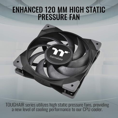 Thermaltake ASTRIA 600 ARGB CPU Cooler, Comaptible with latest Intel LGA 1700 and AMD AM5 CPU, Dual Tower, 265W TDP cooling power, CL-P121-CA12SW-A in Saudi Arabia