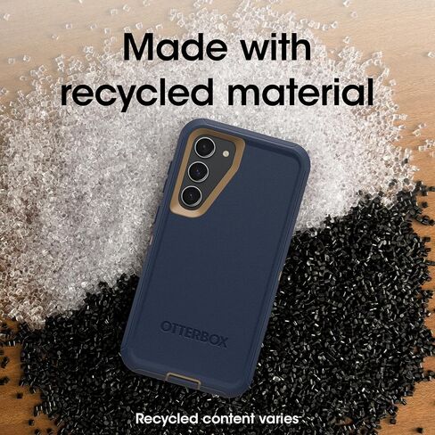OtterBox Defender Series Case for Samsung Galaxy S23 FE (Only) - Case Only - Microbial Defense Protection - Non-Retail Packaging - Black in Saudi Arabia
