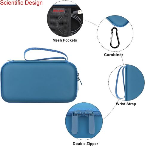 Carrying Case for Bose SoundLink Flex Bluetooth Portable Speaker, Outdoor Travel Wireless Waterproof Speaker Bag Storage Holder, Mesh Pocket for USB Type C Cable Charger, Purple in Saudi Arabia