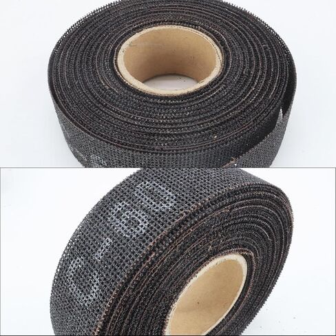 SCOTTCHEN Sanding Rolls/Plumbing Sanding Cloth 1-1/2" x 11yd (33 ft) / Plumber's Double Side Open Mesh/Aluminum Oxide Grit #80-1Roll in Kuwait