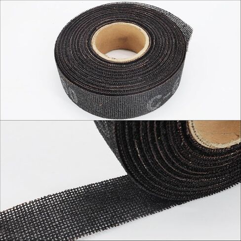 SCOTTCHEN Sanding Rolls/Plumbing Sanding Cloth 1-1/2" x 11yd (33 ft) / Plumber's Double Side Open Mesh/Aluminum Oxide Grit #80-1Roll in Kuwait