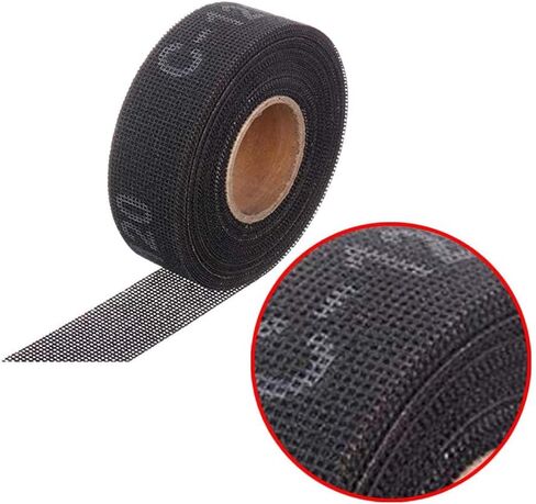 SCOTTCHEN Sanding Rolls/Plumbing Sanding Cloth 1-1/2" x 11yd (33 ft) / Plumber's Double Side Open Mesh/Aluminum Oxide Grit #80-1Roll in Kuwait