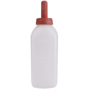 Calf Nursing Bottle, 2L Calf Cow Feeding Milk Bottle Cups Nursing Calf Milk Feeder Bottle Detachable Nipple Without Handle Farm Equipment for Calf Cow