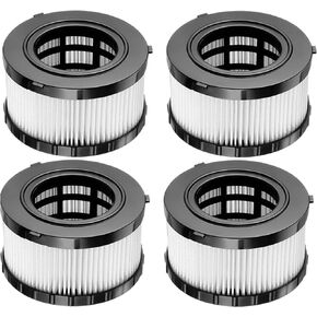 DC515 Filter Replacement for DEWALT DC515 DCV517 DCV517B Wet Dry Vacuum, 4 Pack