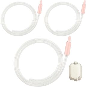 BabyShown Tubing Set Compatible with Zomee Z1 Double Electric Breast Pump. Replace Zomee Tubing, Z1 Replacement Parts, Replace Zomee Z1 Tubing. NOT Original Zomee Tubing Set