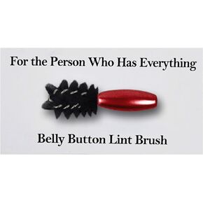 Gift for Husband by Aliza | Belly Button Brush – Excellent Gift for Wife Husband Boyfriend Girlfriend Friend Sister Brother Dad Mom – Black Handle