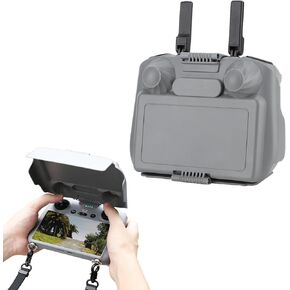 O'woda Mini 4 Pro RC 2 Sun Hood Cover, 2 in 1 RC 2 Remote Controller Sun Shade Joysticks Protector for DJI RC 2 Drone Remote Controller Accessories in Saudi Arabia