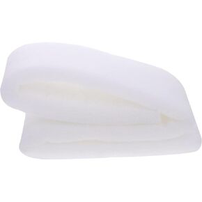Balacoo Aquarium Filter Pad Biochemical Cotton Filter Foam Sponge Media Roll Pad Cut to Fit Most Filters Fish Tank Water Cleaning Supplies (1m x 12cm, White)