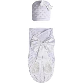 baby bow- baby swaddle sleep sack newborn infant velcro baby swaddles blanket sleep sack 0-3 months, 3-6 months