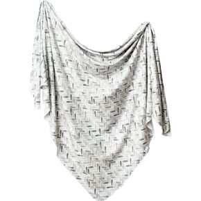 Copper Pearl Large Premium Knit Baby Swaddle Receiving Blanket Alta