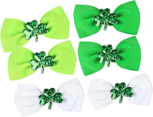 St Patrick's Day Baby Cute Headbands Flower hair accessory.(D/S1) (Type A) in Saudi Arabia